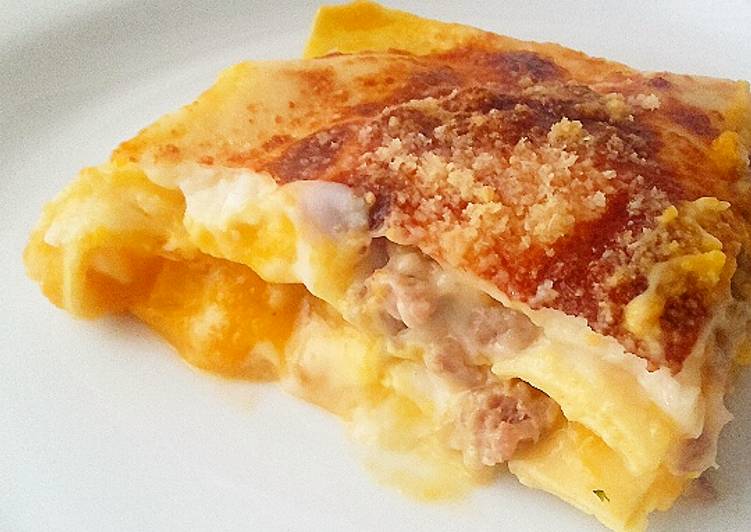 Lasagne Zucca 🎃 Emmenthal e Salsiccia 🐷