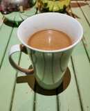 Chocolate caliente con vainilla y maple