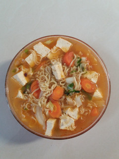 Foto resep Mie kuah sayur