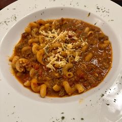 A picture of Spicy Goulash.