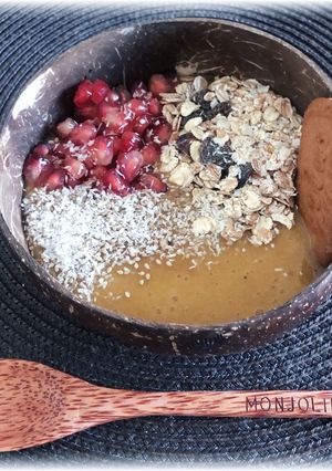 Une photo de 🥥Petit déjeuner complet🥥
