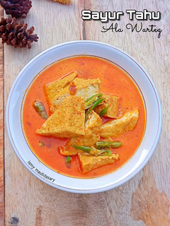 Foto resep Sayur Tahu Ala Warteg