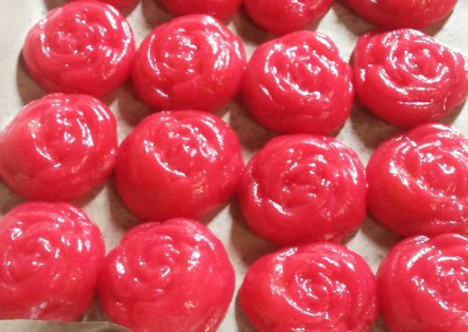 Resep Ang ku / kue ku / kue tok oleh Anysa Sitompul - Cookpad