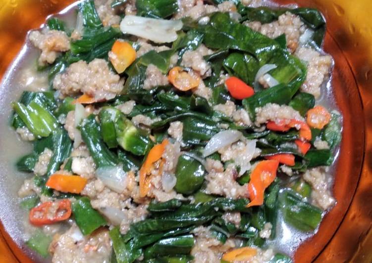 Resep Oseng genjer oncom Anti Gagal