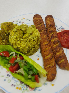 عکسی از دستور کباب مرغ خانگی