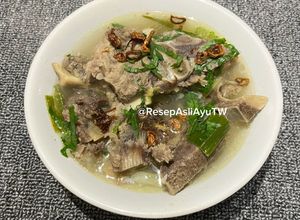 Foto resep Sup Daging Tulang Sapi 🍲🥩🍖