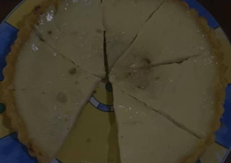 Langkah Mudah untuk Buat Pie susu keju (Without oven) Sederhana