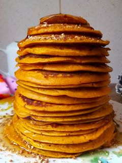 صورة لوصفة 🍂🎃🥞 بان كيك اليقطين لموسم الخريف 🥞🎃🍂