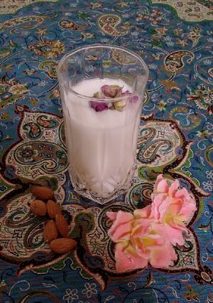 عکسی از دستور شیر بادوم😋