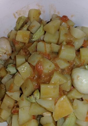 Foto resep Sambel kentang huh hah
