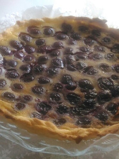 Una foto de Tarta de cerezas