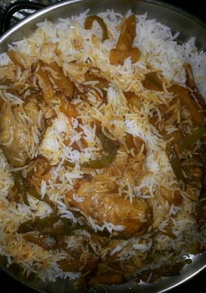 صورة لوصفة رز مشخول