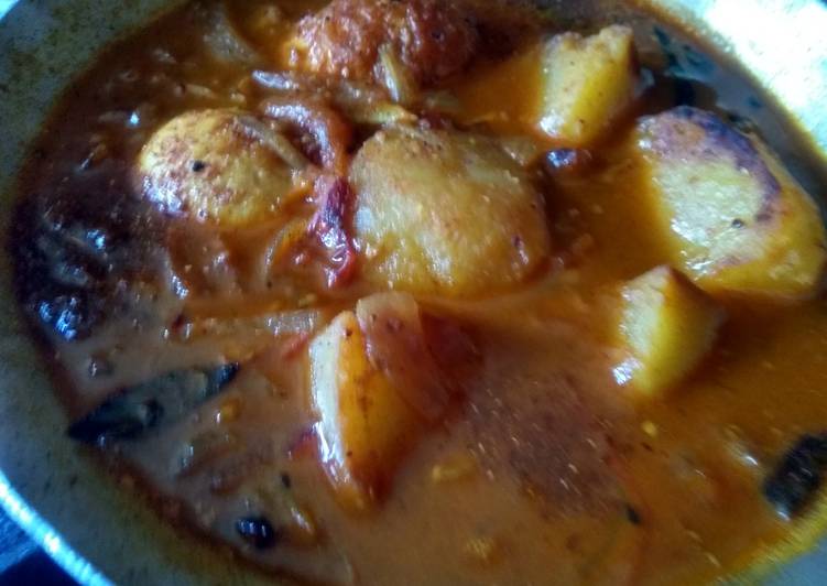 Recipe of Any-night-of-the-week Egg curry