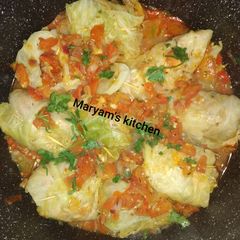 A picture of Cabbage roll (dolma).