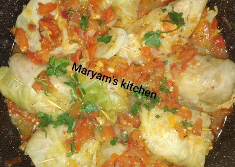 Get Healthy with Cabbage roll (dolma)