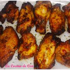 Una foto de Alitas de pollo fritas