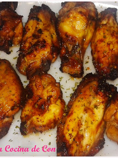 Una foto de Alitas de pollo fritas
