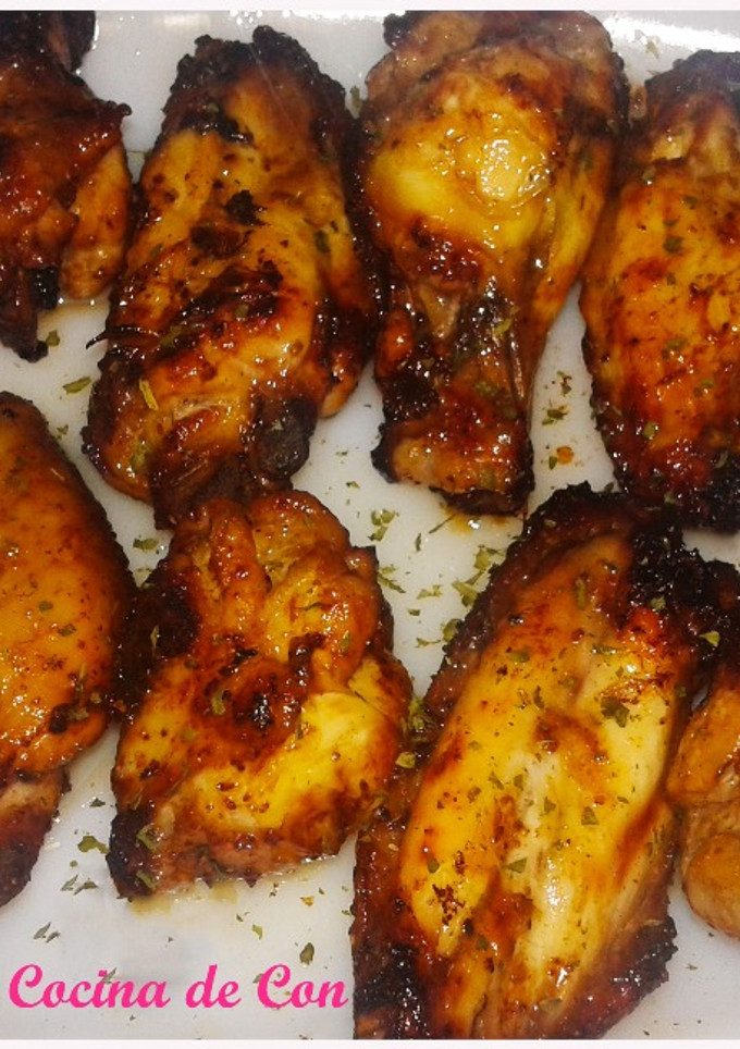 Una foto de Alitas de pollo fritas