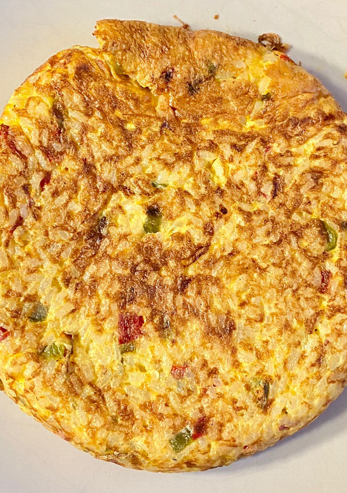 Una foto de Tortilla de arroz