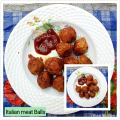 A picture of Italian Meat balls.