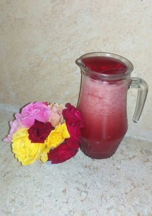 صورة لوصفة عصير بطيخ طازج