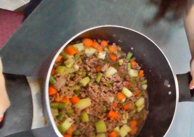 How to Prepare Quick Picadillo de Carne Molida