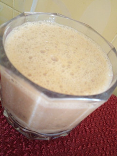 A picture of Chocolate banana smoothie.