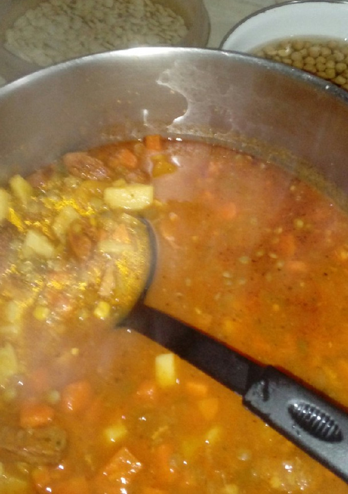 Una foto de Guiso de verduras