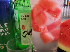 Foto resep Subak watermelon soju