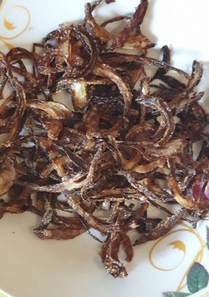 A picture of Crispy onions wings.