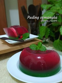 Foto resep Puding semangka