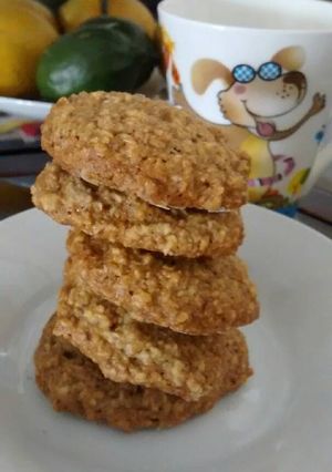 Una foto de Galletas de coco bajas en azúcar