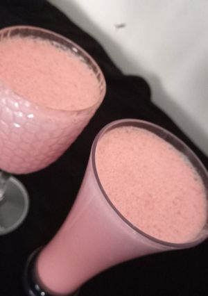 A picture of Watermelon milkshake.