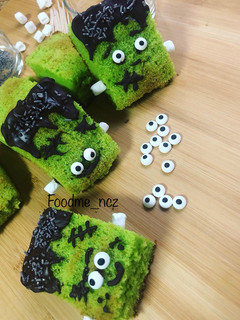 Una foto de Frankescakes para Halloween 🧟♂️🎃👻