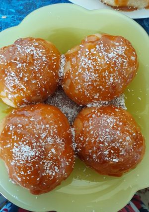 O poză a rețetei Gogoși cu caramel sărat.