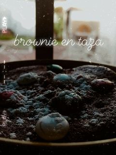 Una foto de Bizcochuelo express en taza