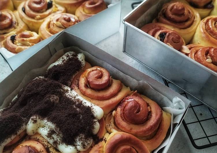 Cara Bikin Cinnamon rolls Bunda Pasti Bisa