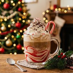 Yuletide latte A picture of Yuletide latte.