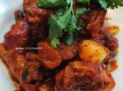 Gambar ayam masak merah tanpa serai