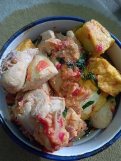 Foto resep Rica-rica ayam tahu