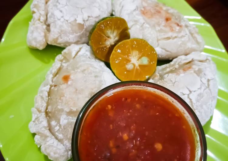 resep cara mengolah Cuka merah pempek tunu