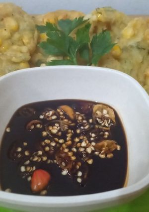 Foto resep Bakwan jagung sambal kecap