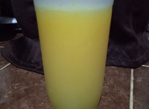 Una foto de Conservar jugo de naranja en el congelador