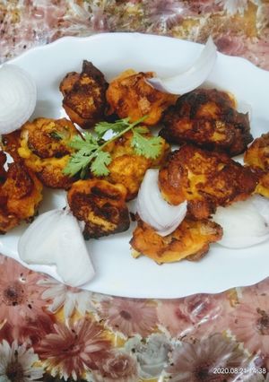 A picture of Spicy Dahi Pakoda.