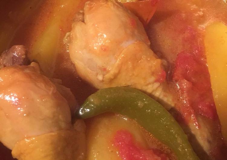 Steps to Prepare Any-night-of-the-week Pomme de terre au curcuma