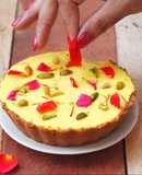 Thandai Rabri Ice cream cake