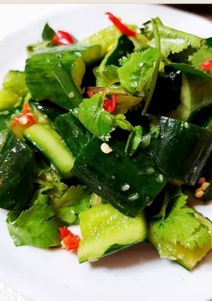 涼拌小黃瓜（簡單版） 的食譜成品照片