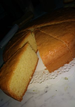 Una foto de Bizcochuelo de vainilla