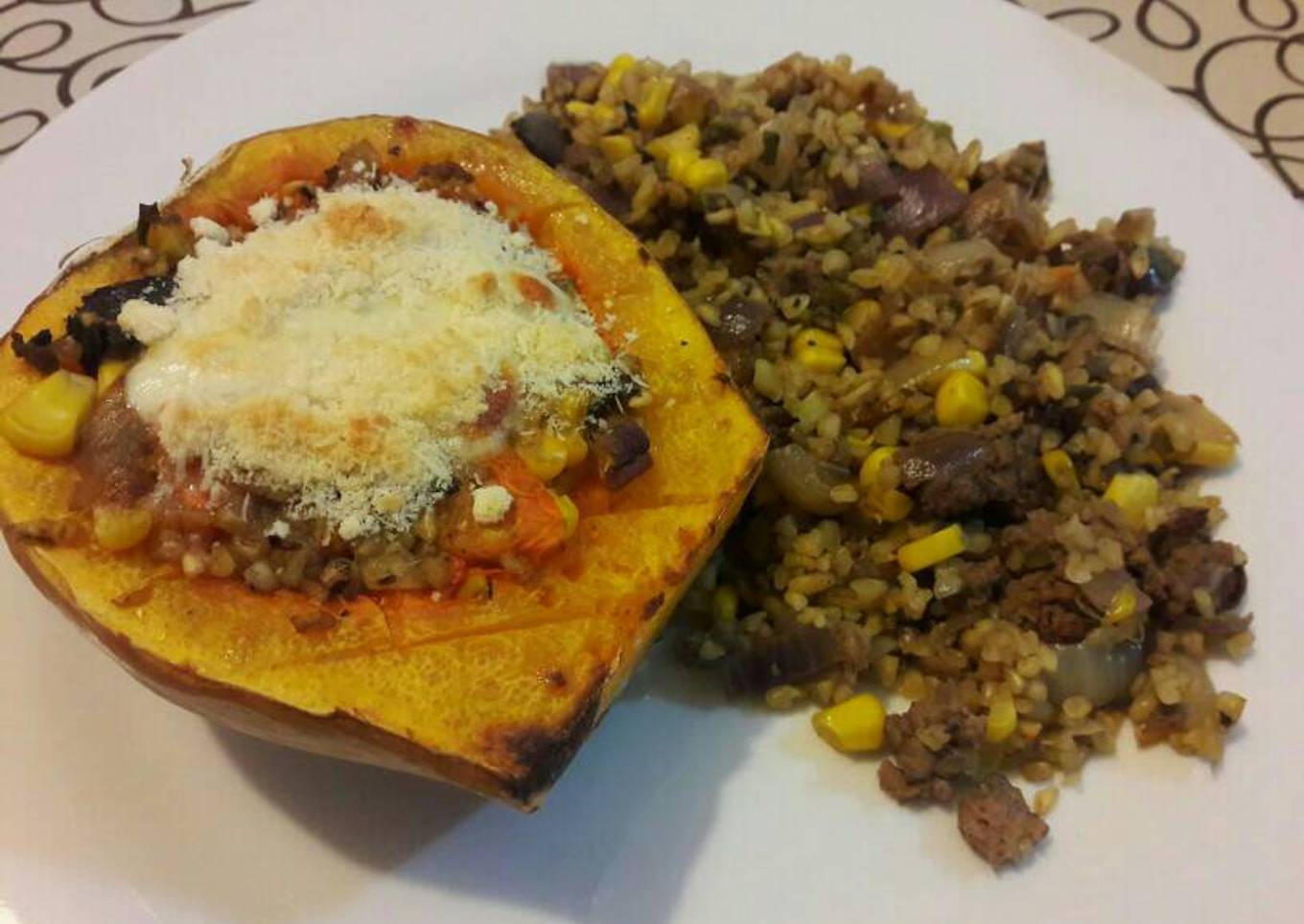 Calabaza rellena 💚💚💚