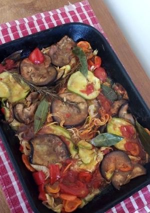 Una foto de Ratatouille a mi manera